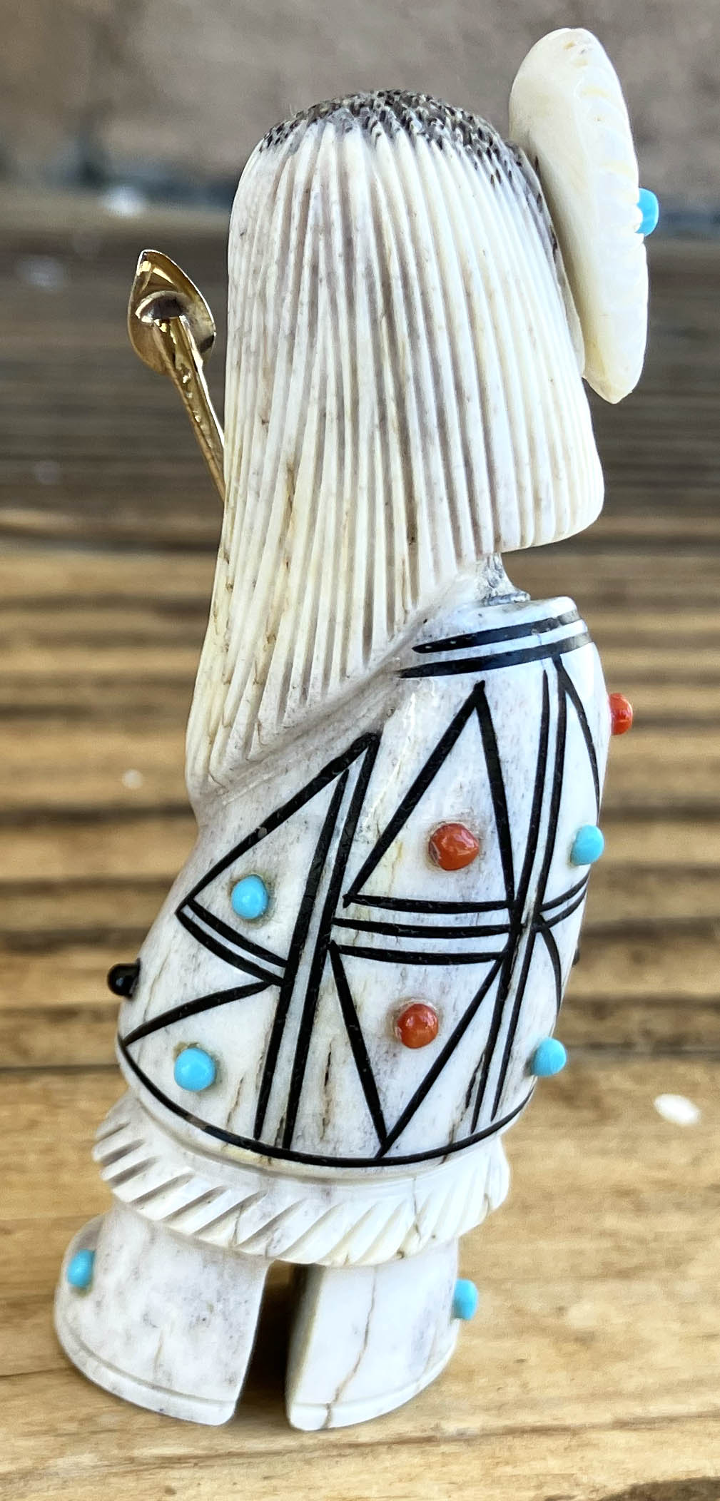 Claudia Peina | Zuni Warrior Maiden Fetish | Penfield Gallery of Indian Arts | Albuquerque, New Mexico